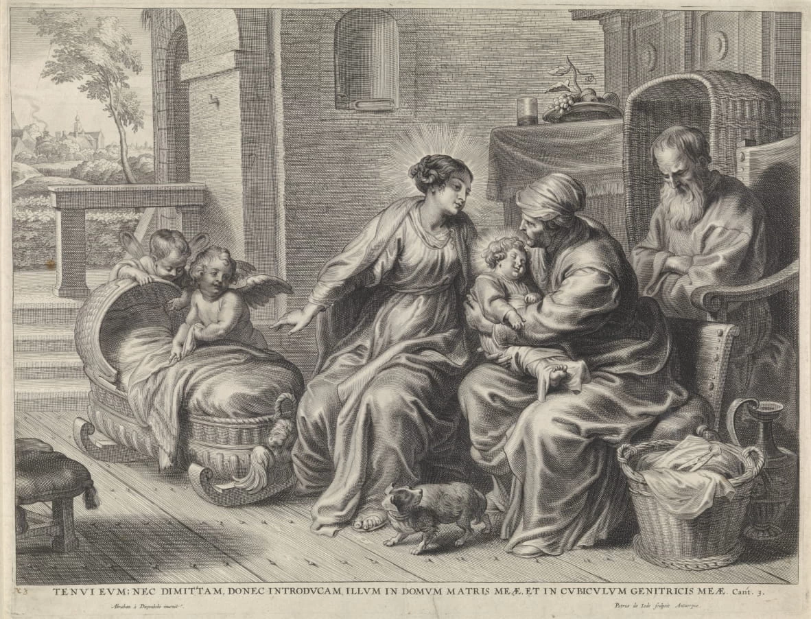 Sacra Famiglia e Sant'Anna - Rijks Museum, Amsterdam